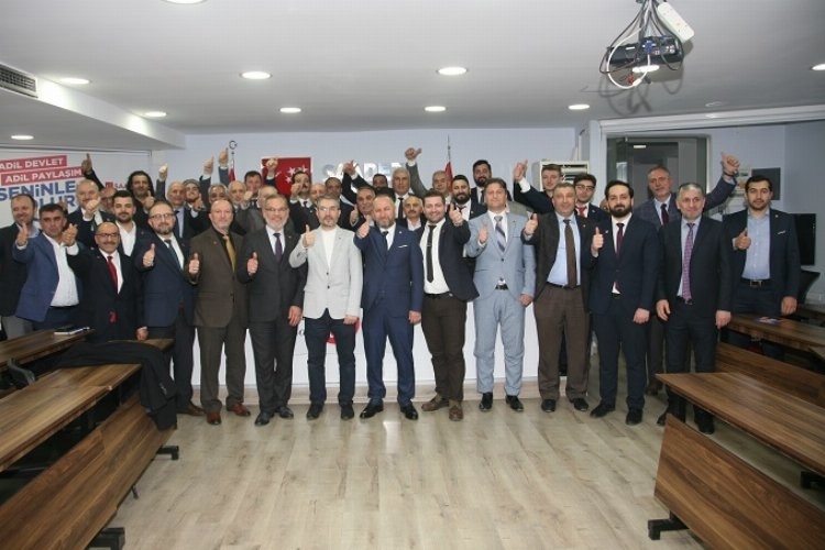 Bursa'da Saadet Partisi  aday adaylarını tanıttı
