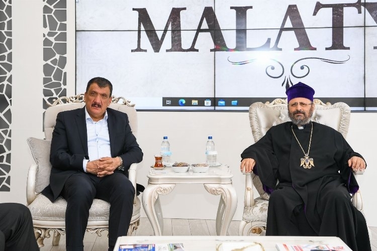 Malatya'ya Ermeni Patrik'ten ziyaret