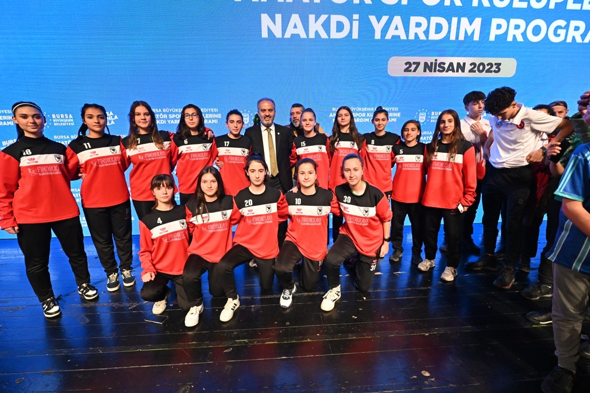 Bursa Büyükşehir’le Amatör kulüpler Büyükşehir’le güçleniyor