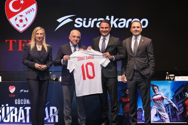 Sürat Kargo, Kadın Futbol Milli Takımları Ana Sponsoru oldu.