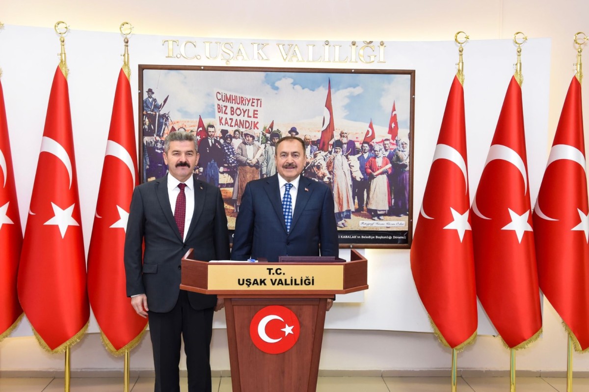 Milletvekili Prof. Dr. Veysel Eroğlu, Vali Dr. Turan Ergün’ü makamında ziyaret etti