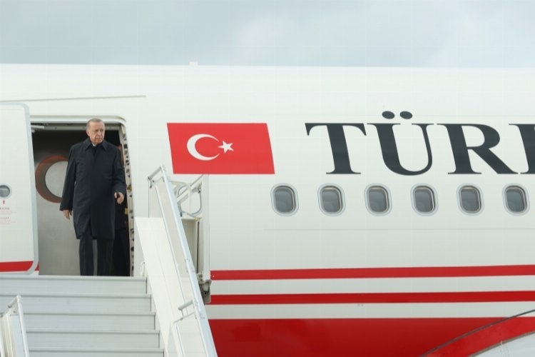 Cumhurbaşkanı Erdoğan, Katar’ın başkenti Doha’ya gitti