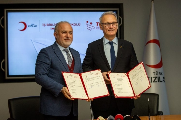 Türkiye Hentbol Federasyonu ile Türk Kızılay işbirliği protokolü imzalandı.