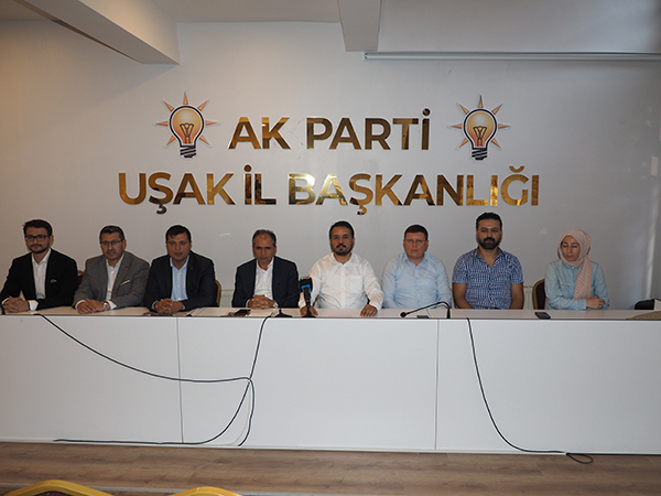  AK Parti Uşak İl Teşkilatı, Murat Dağı'na Altın Madeni Projesine Karşı Çıkıyor