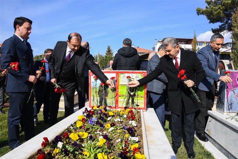 18 Mart Çanakkale Zaferi ve Şehitleri Anma Günü Dolayısıyla Tören Düzenlendi