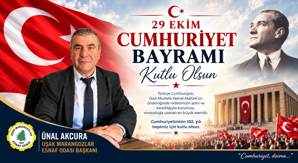 Ünal Akcura’dan 29 Ekim Cumhuriyet Bayramı Mesajı