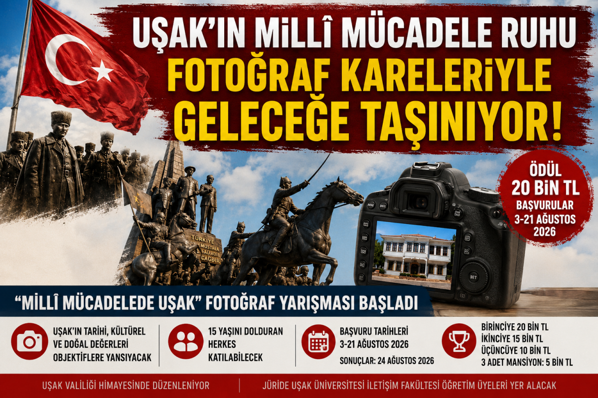 Uşak’ın Millî Mücadele Ruhu Fotoğraf Kareleriyle Geleceğe Taşınıyor