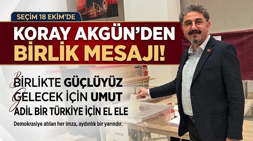 Koray Akgün, Yeni Parti Uşak İl Başkanlığına Adaylığını Koyuyor