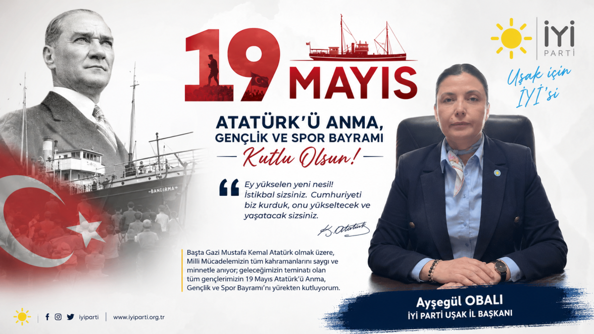 Ayşegül Obalı: “19 Mayıs Umudun ve Bağımsızlığın Günüdür”