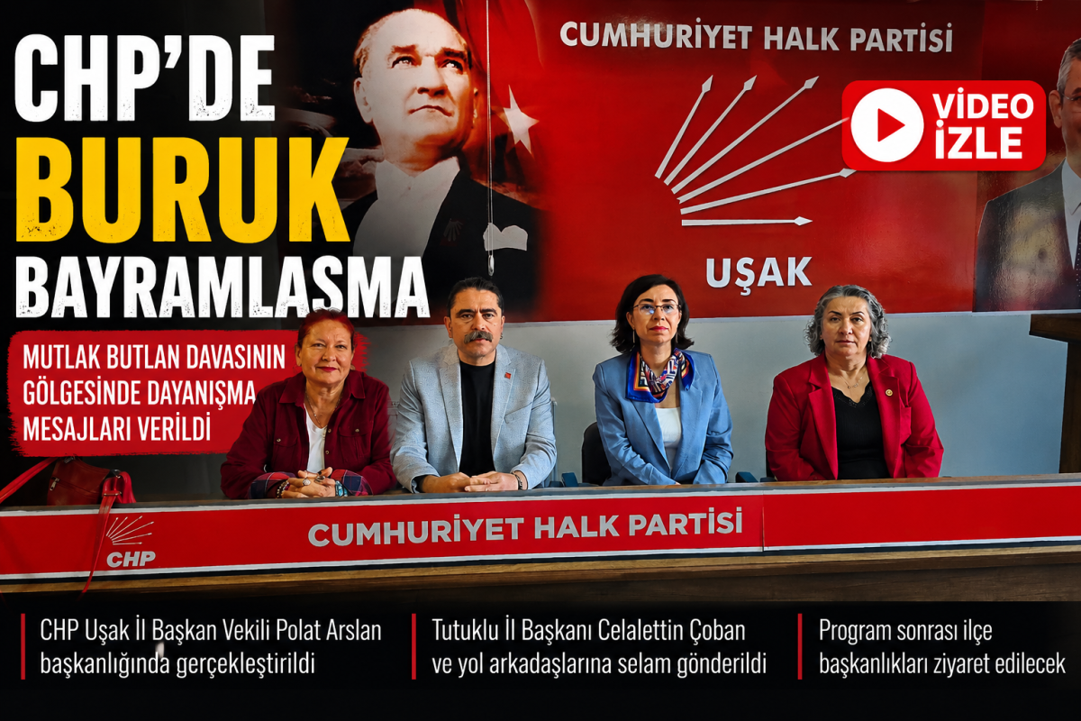 CHP’de Buruk Bayramlaşma