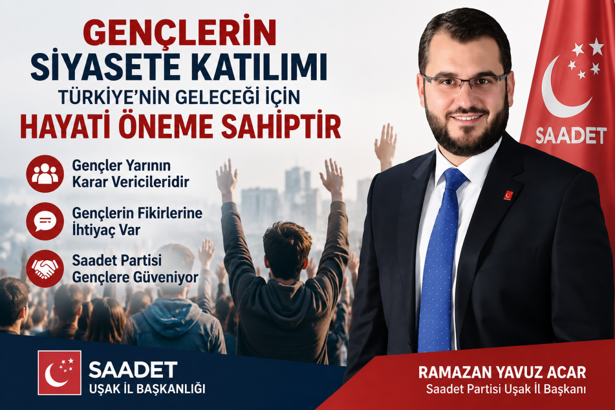 Gençlerin Siyasete Katılımı Türkiye'nin Geleceği İçin Hayati Önem Taşıyor