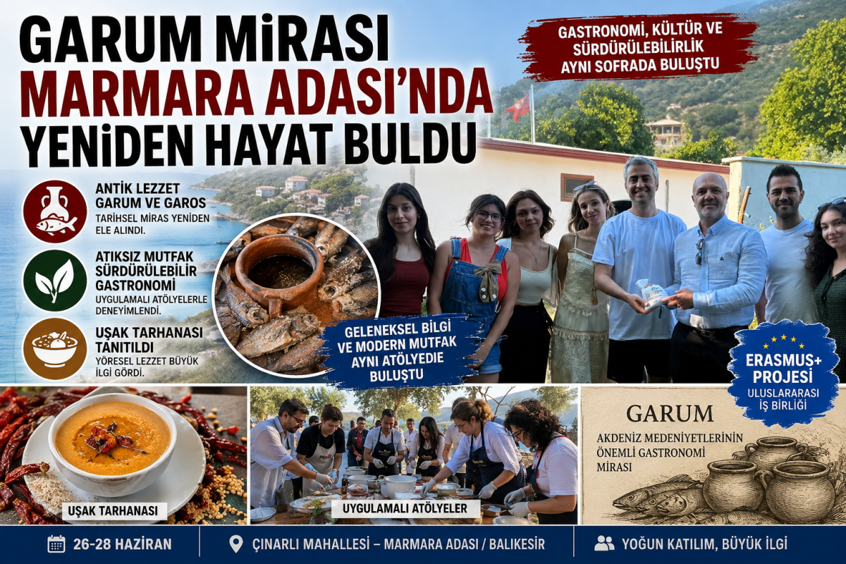Garum Mirası Marmara Adası'nda Yeniden Hayat Buldu