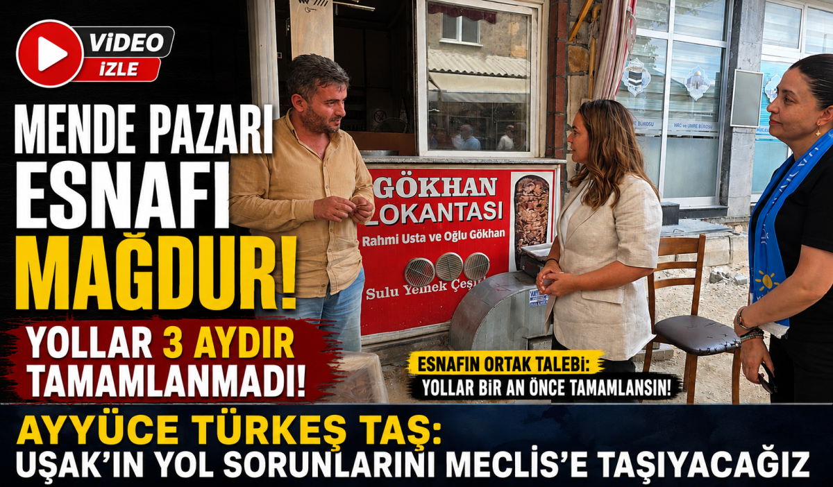 Ayyüce Türkeş Taş, Mende Pazarı Esnafının Sorunlarını Dinledi