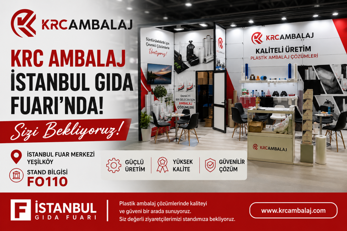 KRC Ambalaj, İstanbul Gıda Fuarı’nda Ziyaretçilerini Ağırlıyor