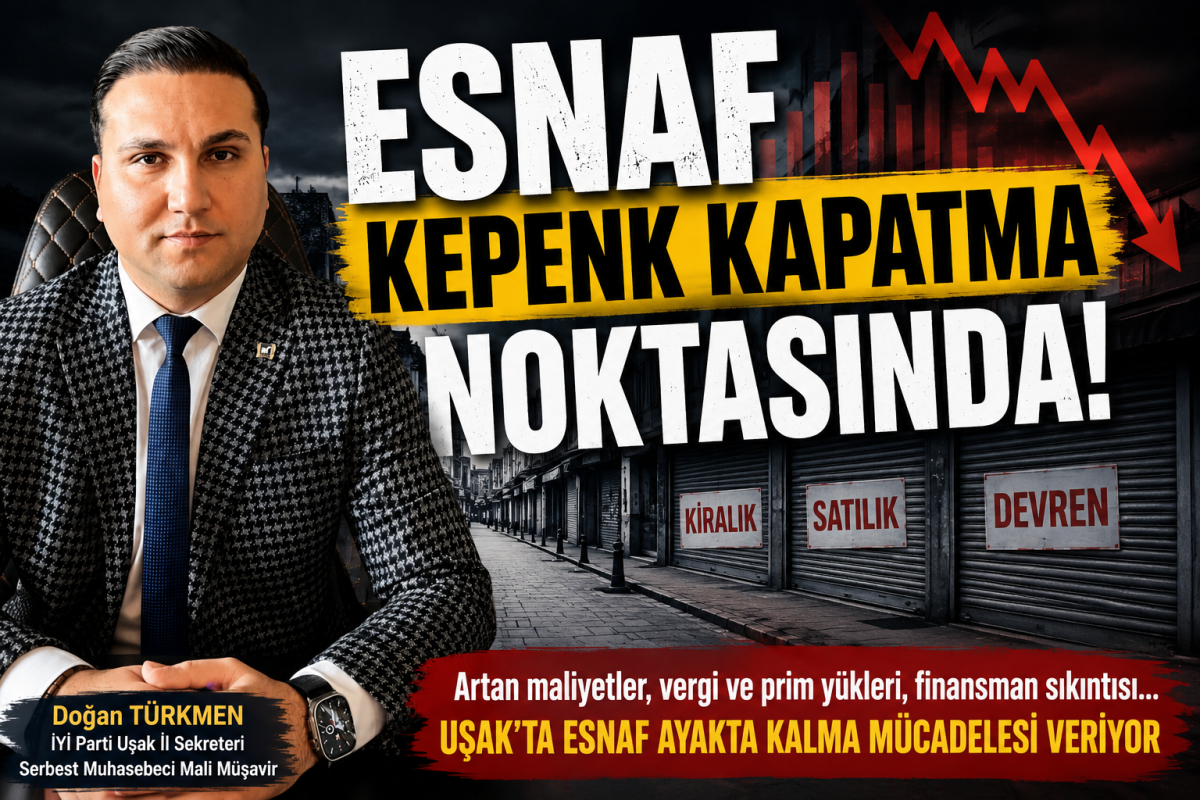 ESNAF KEPENK KAPATMA NOKTASINDA