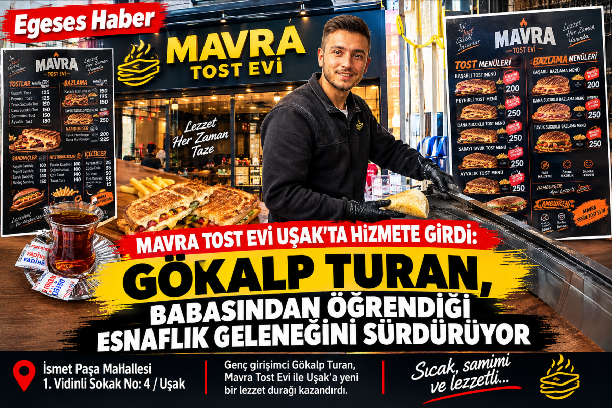  GÖKALP TURAN, BABASINDAN ÖĞRENDİĞİ ESNAFLIĞI SÜRDÜRÜYOR